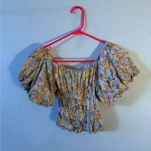 Altar’d State Floral Blouse